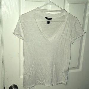 Forever21 cut-out, mock neck tee (S)